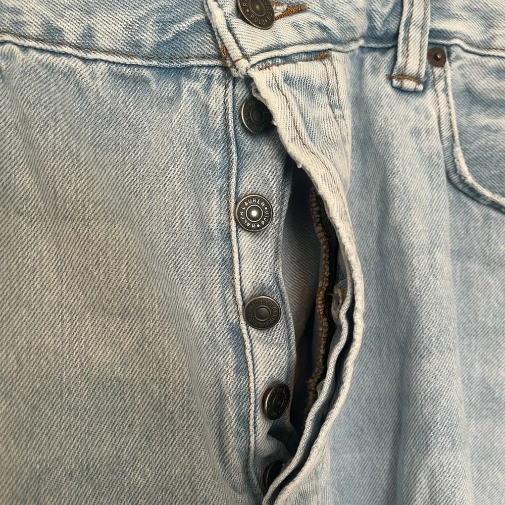 Polo by Ralph Lauren men’s 40x30 anders classic taper distressed